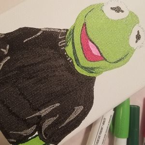 Original custom illustration on canvas